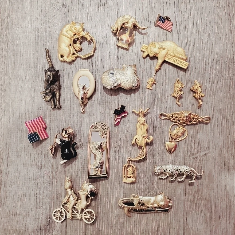 Cat Lovers Pin Collection - Picture 1 of 2